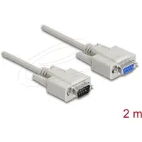 DeLOCK – Serial Cable D-Sub 9 male to female 2 m (84064)