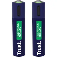 Trust 25585 - ladattavat AAA-paristot, 2 kpl.