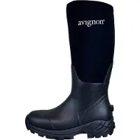 Avignon Mora Cross Basic Black Kumisaappaat 38