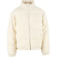 Urban Classics Fabric Mix Teddy Puffer Takki, S