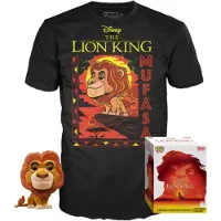 Funko POP! Leijonakuningas Ja Lyhythihainen T-paita Mufasa
