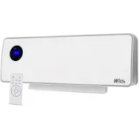 Warm Tech Sähkölämmitysseinä - 2000W - - Keraaminen - 240V - Jopa 50m3 - Valkoinen