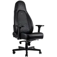 Noblechairs ICON PU-Leather - Musta / Sininen