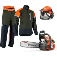 Husqvarna 445e II TrioBrake Puoliammattilaisen Paketti
