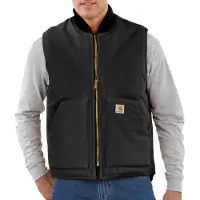 Carhartt Relaxed Fit Firm Duck Insulated Rib Collar Liivi