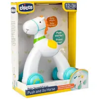 Chicco Classic Cavallino Push & Go, 12 kuukautta, 4 renkaita, Monivärinen, 80 g