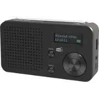 Telestar TOP 100, Kannettava, Analoginen & digitaalinen, DAB+, FM, 3 W, LCD, Musta (5700100)
