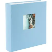 Goldbuch Albumi GOLDBUCH 31729 Bella Vista taivaansininen 30x31/100 sivua, valkoiset lehdet | kulmat/tarrat | kirjansidonta [V]