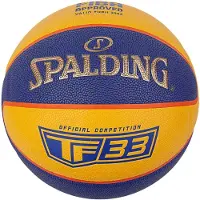Spalding Tf-33 Gold Basketball Ball Sininen 6