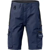 Fristads Service stretch shortsit 2702 PLW, laivastonsininen/musta, C56