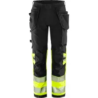 Fristads Työkaluhousut Luokka 1 2643 GSTP Huomiokeltainen/Musta D100