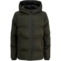 Jack & Jones Jjkaito Puffer Jacket Ln Jnr - Green - 164