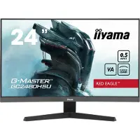 Iiyama Egpu PC Gaming kaareva - - G-MASTER RED EAGLE GCB2480HSU-B1 - 24" - VA kaareva - FHD - 0,5 ms - 180Hz