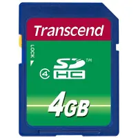 Transcend 4GB SDHC class4