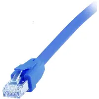Equip 608037, 0,5 m, Cat8.1, S/FTP (S-STP), RJ-45, RJ-45, Sininen