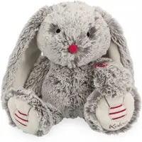 Kaloo Harmaa Leo Rabbit Musiikillinen Prestige-lelu 31 Cm