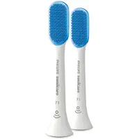 Philips Sonicare TongueCare+ HX8072/01 2 kpl -kielenpuhdistimet, Valkoinen