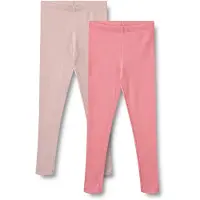Wheat 2 Rib Leggings Maddy - Pink - 98