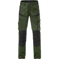 Fristads Housut 2555 STFP, armeijanvihreä/musta, D108