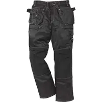 Fristads Rakentajan housut 255K AD Musta D100