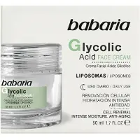 Babaria Glycolic Acid elvyttävä kasvovoide yöksi 50 ml