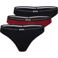 BOSS 3P Thong - Black - XS