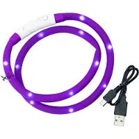 Dogman silikoninen LED-valopanta koiralle