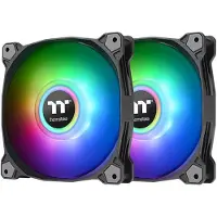 Thermaltake Pure Duo 14, Tuuletin, 14 cm, 500 RPM, 1500 RPM, Musta (CL-F116-PL14SW-A)
