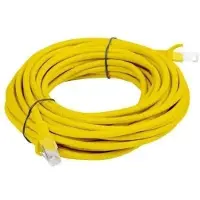 Lanberg patch cable - 20 m - yellow RAL 1028