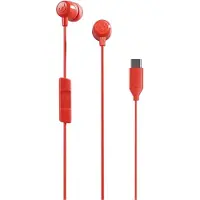 Skullcandy Jib USB-C langalliset nappikuulokkeet, punainen