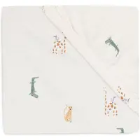 Jollein Muotoonommeltu Aluslakana 60x120, Jungle Jambo