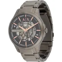 Armani Exchange Analoginen kello roseekulta / antrasiitti