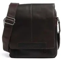 The Chesterfield Brand Wax Pull Up Crossbody-laukku Nahka 22 cm Ruskea