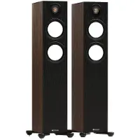 Monitor Audio Bronze 7G 300 -lattiakaiutinpari, pähkinä