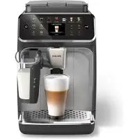 Philips Series 4400 LatteGo EP4446/70 kahviautomaatti - musta/hopea