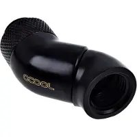 Alphacool 1011179 Liquid Swivel Fitting Musta