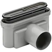 Unidrain Outlet unit w/horizontal outlet Ø75 mm incl. water trap