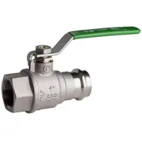 Pettinaroli Heavyduty fullway ball valve with press fittings ends press