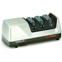 Chef's Choice CC120 Knife Sharpener, brushed metal
