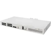 Mikrotik CRS418-8P-8G-2S+RM Cloud Router/Sw L2/L3 Gigabit Ethernet (10/100/1000) Power over Ethernet -tuki 1U (CRS418-8P-8G-2S+RM)