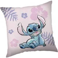 Disney Lilo ja Stitch vaaleanpunainen koristeellinen lasten tyyny 40x40 cm