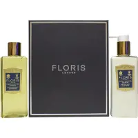 Floris of london Set : Lozione corpo nutriente al gelsomino profumato per la notte 250 ml + Gel doccia detergente al gelsomino profumato per la notte,