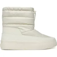 Calvin Klein Vulc Flatf Snowboot Nylon Mix Mg - White - 38