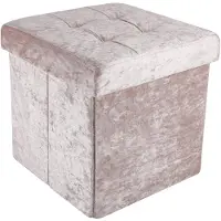 Intirilife säilytystilallinen 30x30x30cm jakkara