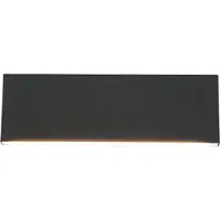 TRIO Concha LED seinävalaisin 28cm 6W 3000K antrasiitti