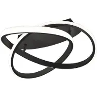 TRIO Course LED kattovalaisin 45cm 18W 3000K mattamusta