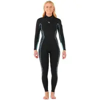 Rip Curl Dawn Patrol 4/3 Mm Naisten Pitkähihainen Neopreenipuku Jossa Vetoketju Selässä