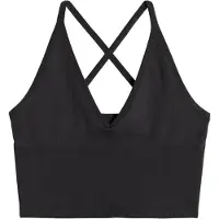 Aim'n Shape Seamless Cross Back Bralette - Grey - S