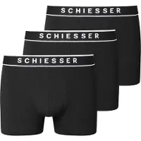 Schiesser Shorts - Black - XXL