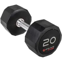 Olive Rubber Pro-style 20kg Käsipaino